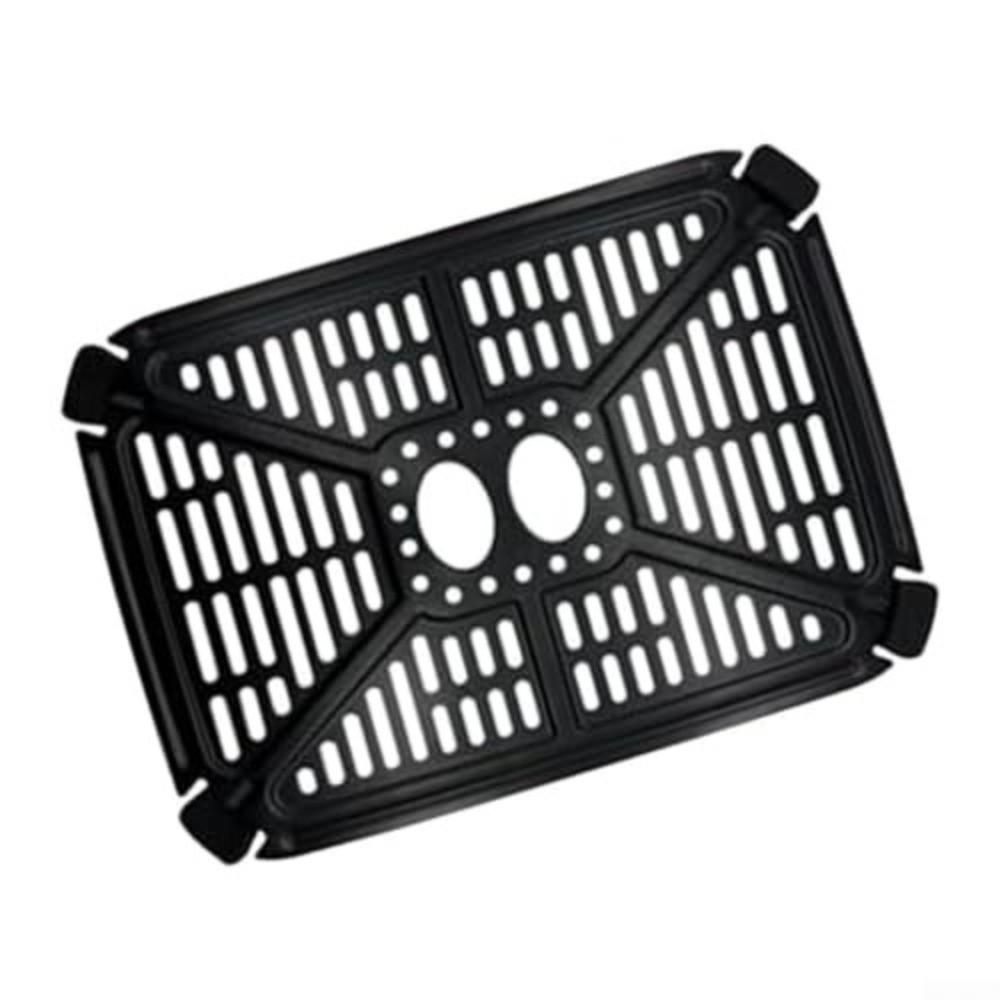 Kwadratowa Taca Grillowa do Frytkownicy Powietrznej Nieprzywierająca Taca do Frytkownicy Powietrznej Wkład do Frytkownicy Powietrznej Frytkownica Powietrzna z Podwójnym Koszem