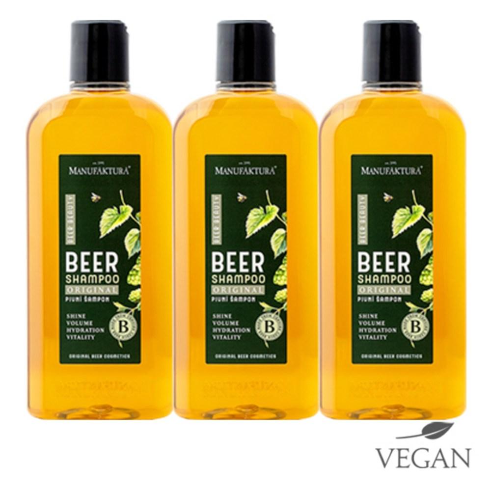 MANUFAKTURA Beer Shampoo 300ml 3 pcs