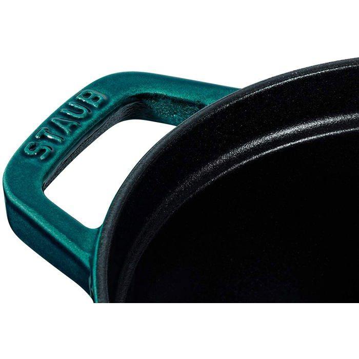 STAUB - Cocotte Ovale En Fonte, 31 Cm, Blue La Mer