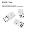 3Pcs R3000 Pedal Cover Set for Brake Clutch Accelerat Non Slip Manual Transmission Racing Sports Car