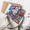 Case for Lenovo Tab P11 Pro Gen 2 TB132FU TB132XU 11.2", Three-part with stylus holder, Graffiti