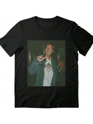 Unisex Shirt Vintage Aesthetic Adam Birthday Sandler Cotton Sleeve Tee Friends T-Shirt Gift Multicolor