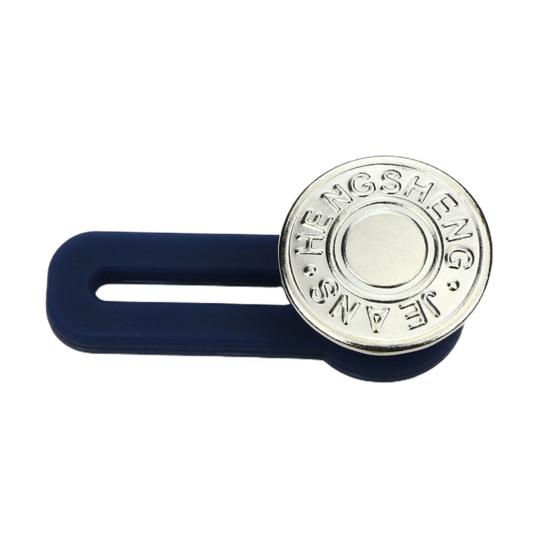 Retractable Jeans Buttons Extender Punch Free Recyclable Waistband Extender Buckle Garment Accessories for Women Men