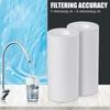 10Pieces 5Inch Polypropylene Cotton Filter Cartridges Water Purifiers Filter for Enhancing Water Filtrations Systems