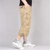 Cargo Shorts Men Summer Casual Multi-pocket Shorts Masculino Men Overall Military Solid Short Trousers