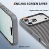 Carbon Fiber Patterned Magnetic Phone Case for IPhone 17 Air 16 E 15 14 13 12 Pro Max 11 Xr Shockproof Protective Back Cover