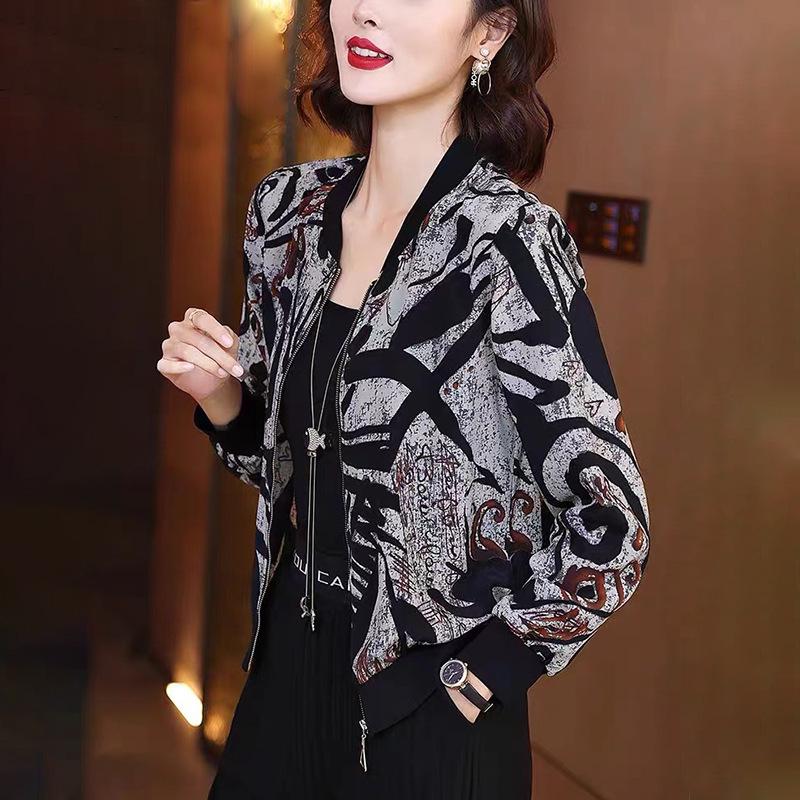 Women s Korean Style Chiffon Sun Protection Jacket - Loose, Long Sleeve, Perfect for Spring to Summer Large