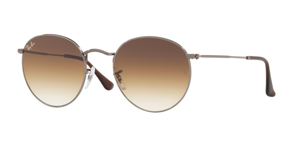 Sunglasses 0RB3447N ROUND METAL CLEAR GRADIENT BROWN 50 Ray-Ban 004/51