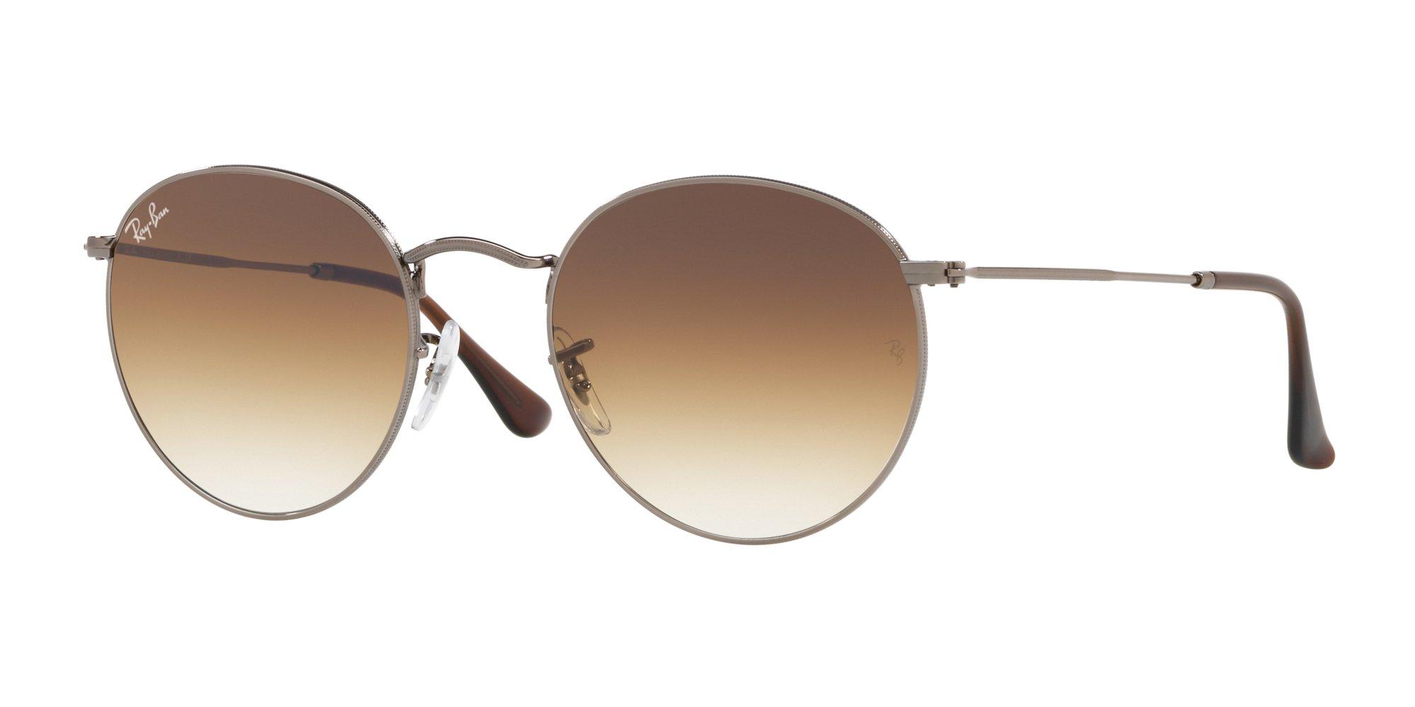 

Солнцезащитные очки 0RB3447N ROUND METAL CLEAR GRADIENT BROWN 50 Ray-Ban 004/51