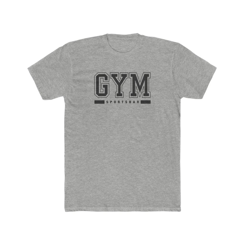 GYM SPORTSBAR Men's Cotton Crew Tee Gay Bar NYC Los Angeles Fort Lauderdale