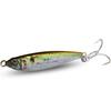 GOBAIT Metal Jig Lure 20g 30g 40g Spinner Spoon 3D Eye Color Laser Spinning Fishing Tackle Blade Hook Swimbait Pesca VIB Bait