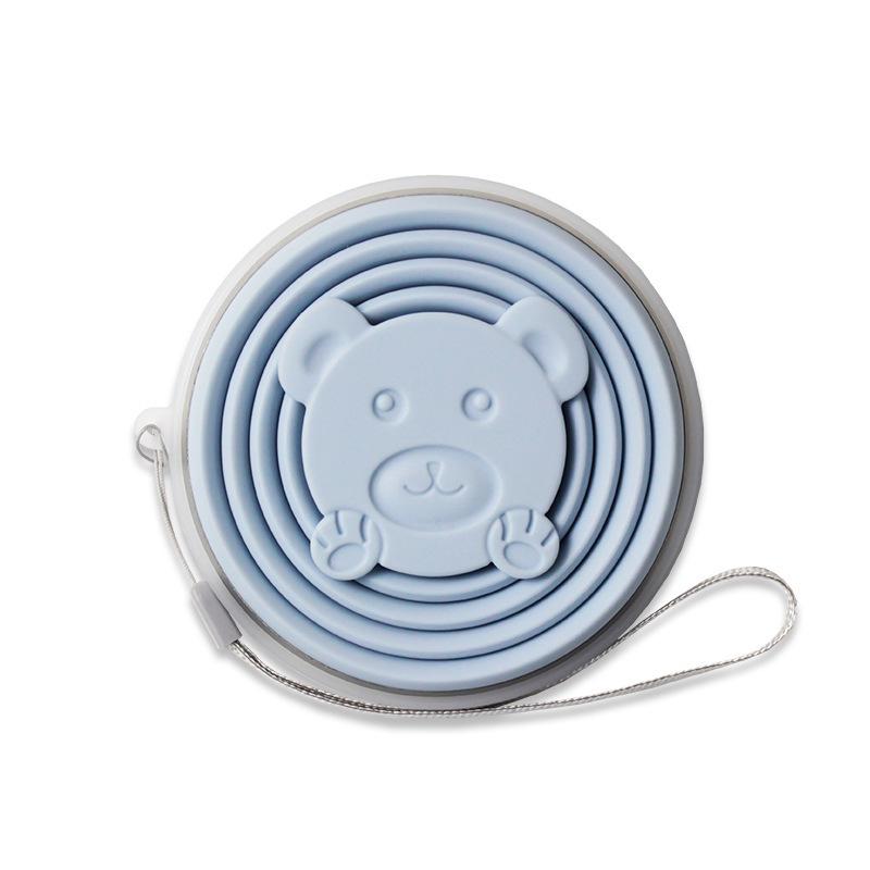 Silicone Foldable Cup with Hook: Versatile Water Cup with Lid