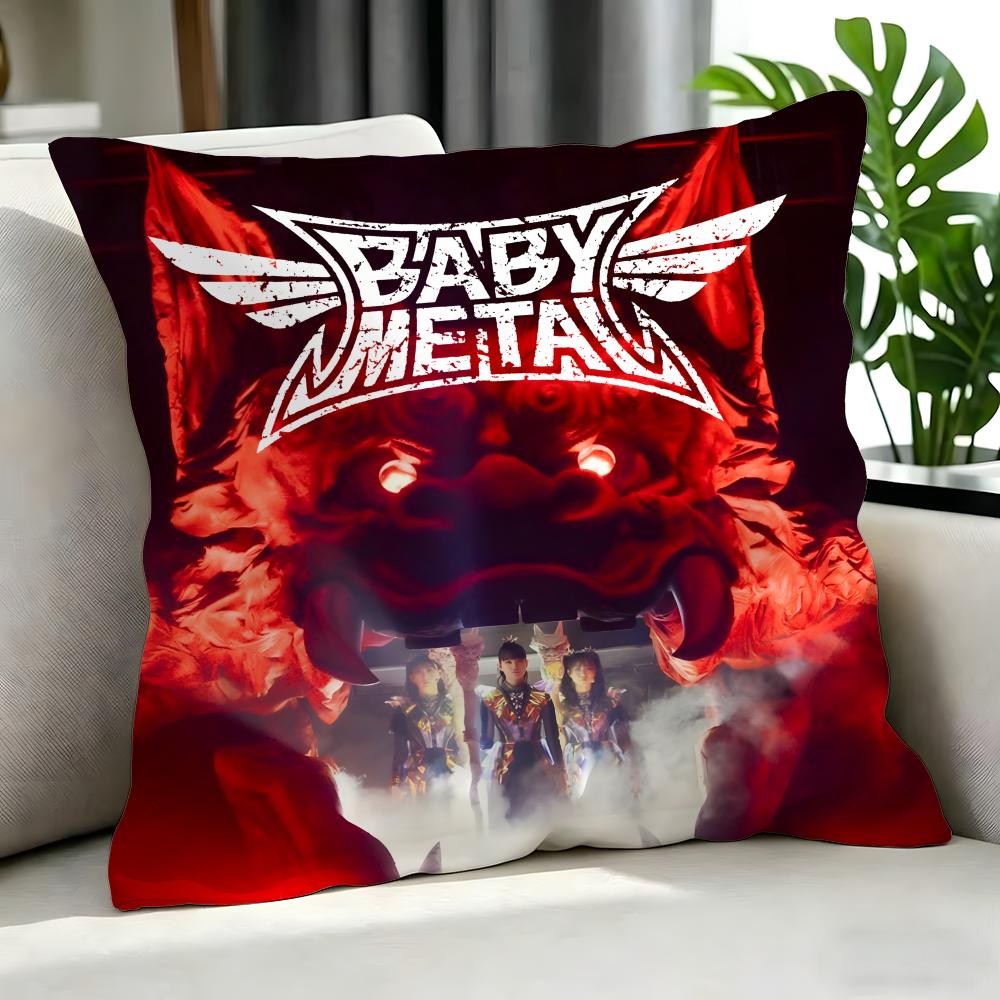 Band BBABYMETALed Cushion Cover Cushion Cover Set Pcs x x x Pillowcase Decorative Sofa Home Decor
