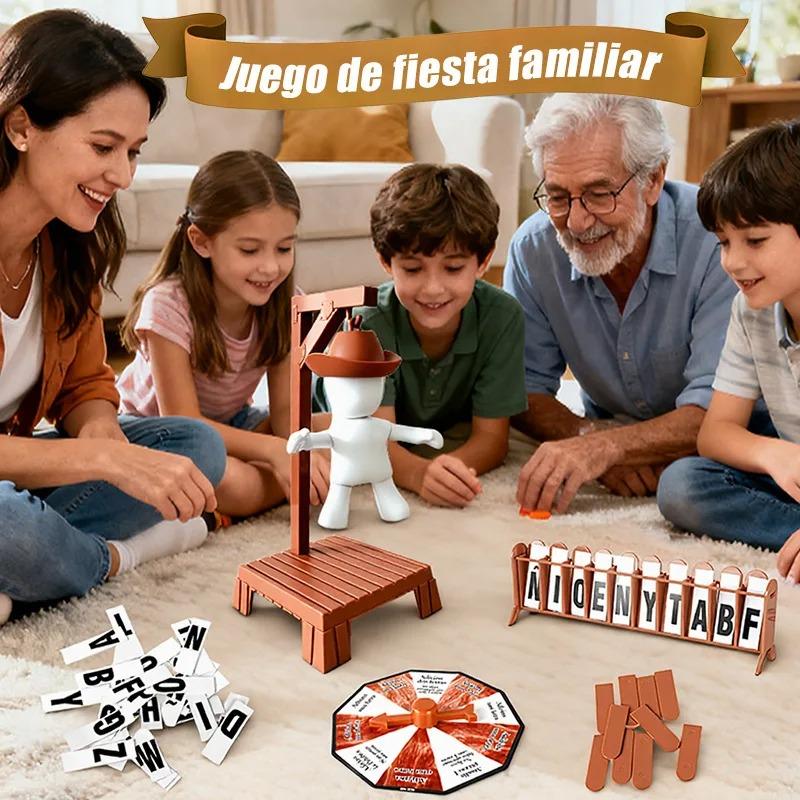 Magnetisches Galgenmännchen Mystery-Wortspiel Spielzeug für Familie Freunde Party Eltern-Kind-Interaktion Tischspiele Kinder Pädagogisches Spielzeug Geschenk