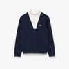 Lacoste Women's Tennis Heritage Half-Zip Sweatshirt SF8634-55NHHW