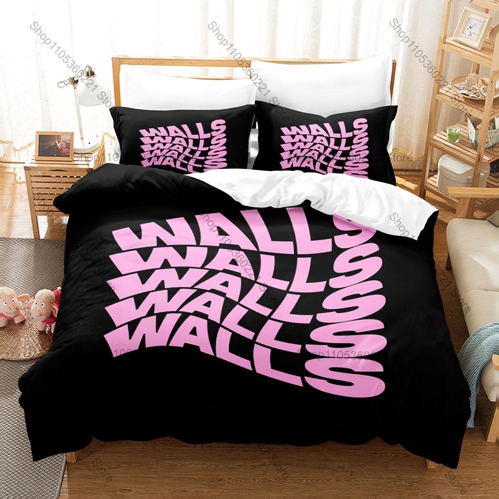 British Pop Rock Singer Louis Tomlinson Faith In The Future Walls Album Bedding Set 1 Duvet Cover + 2 Pillowcases HD Print