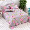 Cartoon Flannel Bed Sheet - Double or Single Size, Perfect for Dorms, In Stock