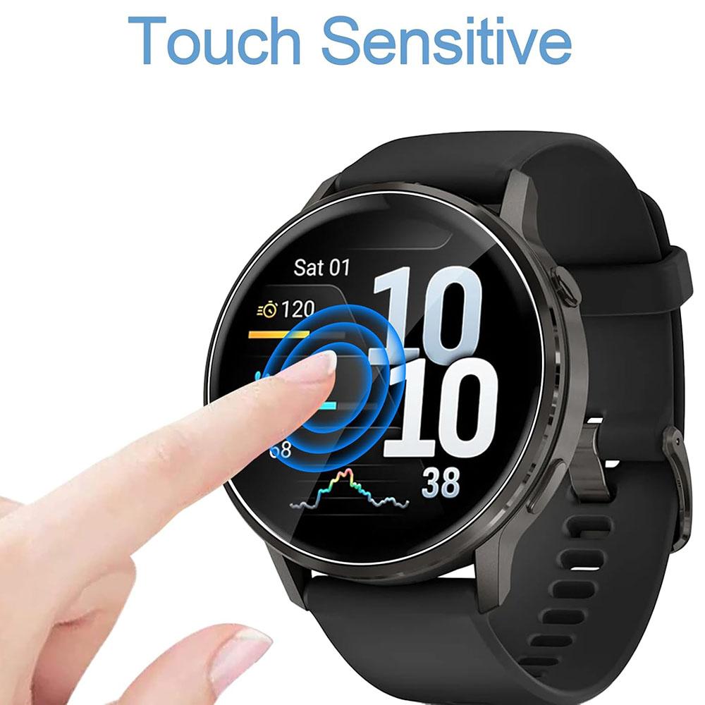 3Pcs For Garmin Venu 4 45mm TPU Watch Screen Protector Anti Scratch HD Clear Hydrogel Film