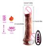 Wireless Vibrator Telescopic Dildos For Women Big Dildo Vibrador Heating Skin Feeling Dick Realistic Penis Large falos Silicone