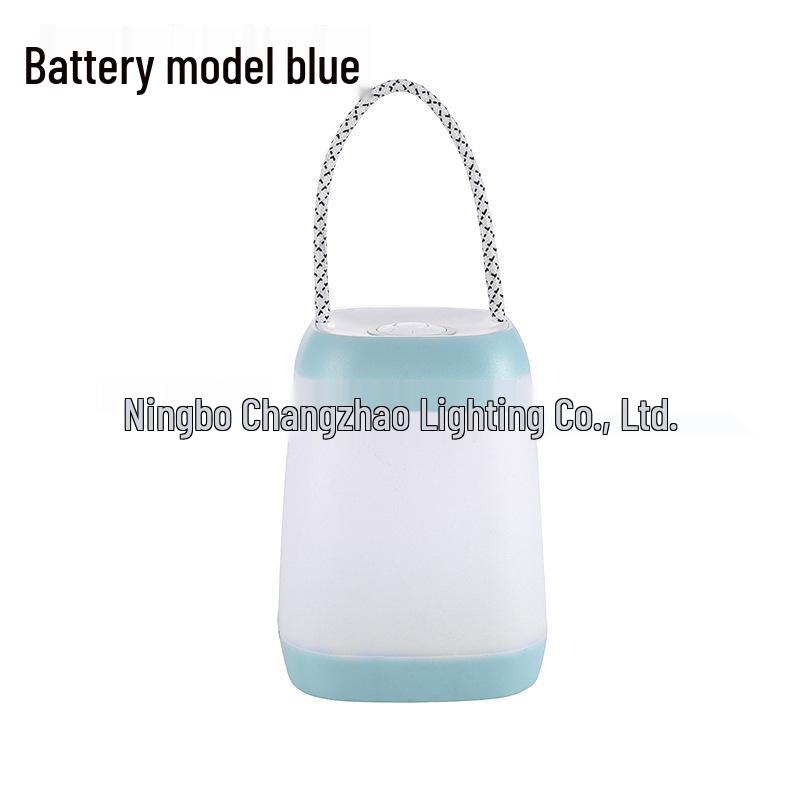 Portable LED Camping Lantern - Outdoor Tent & Campsite Light, Small Hanging/Household Night & Atmosphere Light