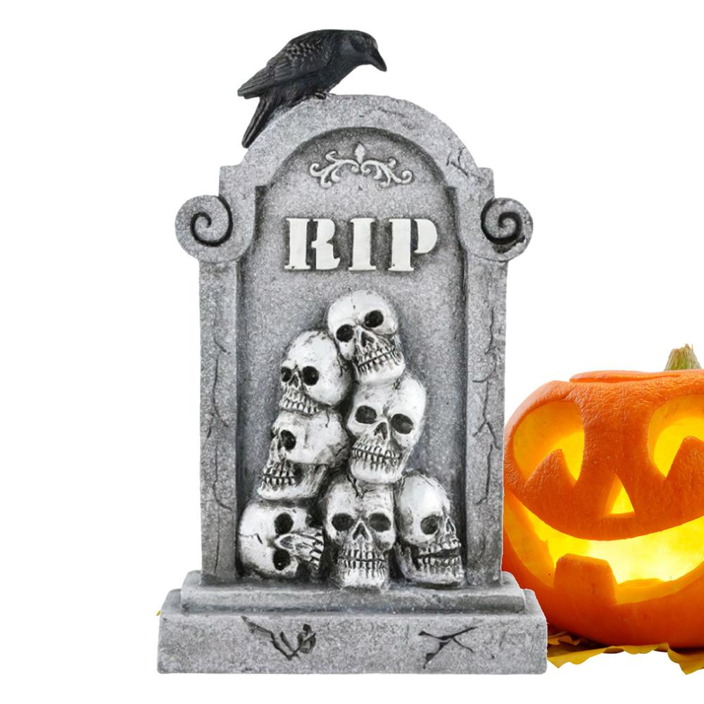 Tombstones For Graves Halloween Tombstone Decorations For Cemetery Headstones Signs Miniature Gravestones For Props Crafts