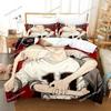 Anime 19 Days Bedding Set Single Twin Full Queen King Size Bed Set Adult Kid Bedroom Duvet Cover Sets 3D Anime Bed Sheet Set