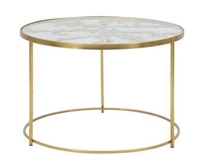 Coffee Table Butterflies Ø 60X40.5 Cm
