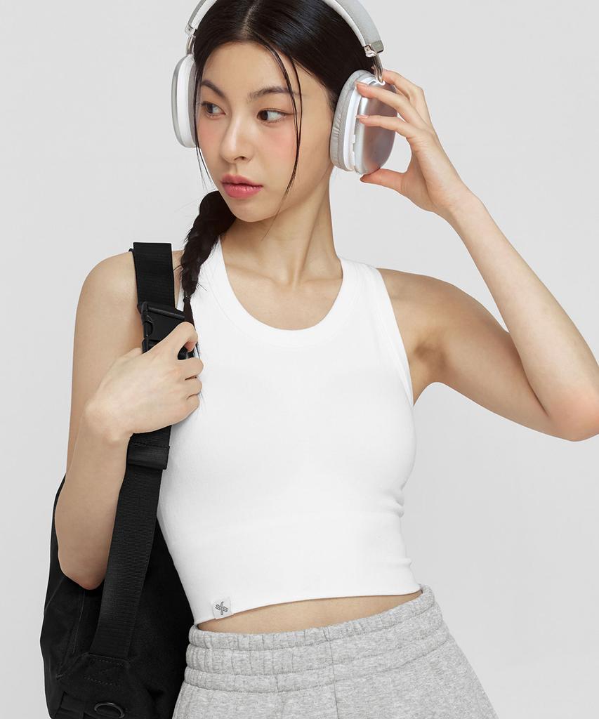 XEXYMIX Soft Seamless Basic Crop Top Xfk1Bc1502