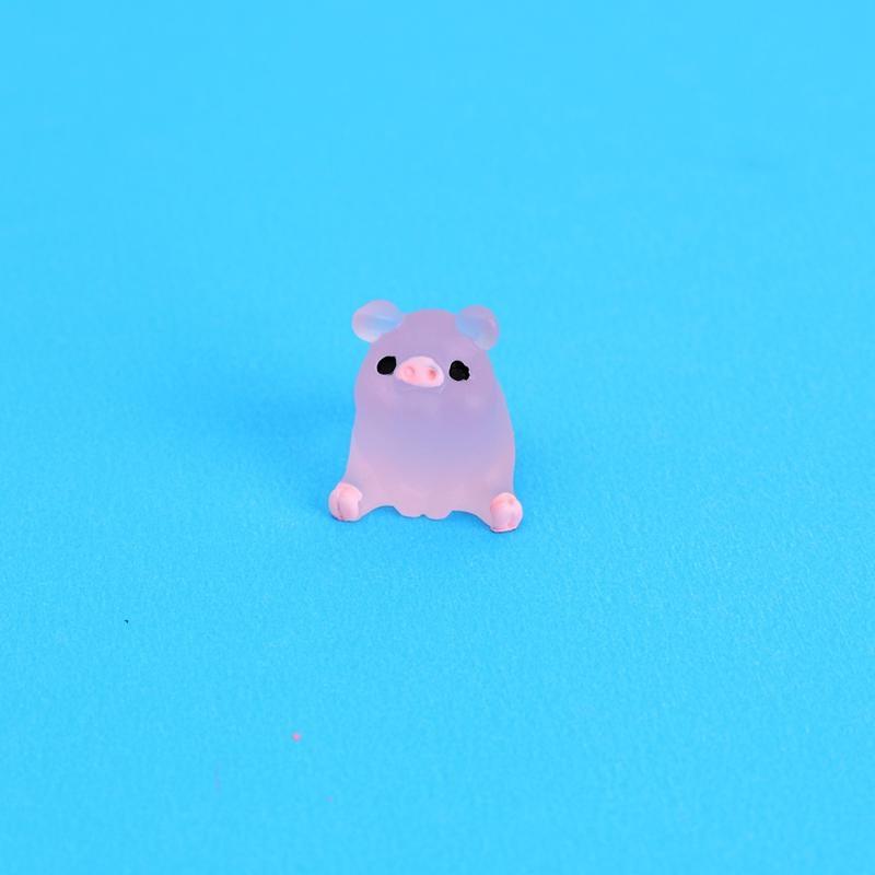 6 Stück niedliche Cartoon-Schwein-Auto-Ornamente, Auto-Innendekoration, Dekorationszubehör