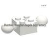 Cross-Border MOC Domestic Building Blocks: Compatible High 17114 2x2 Bricks with Dual-Side Ball Joints (50G Min. Order)