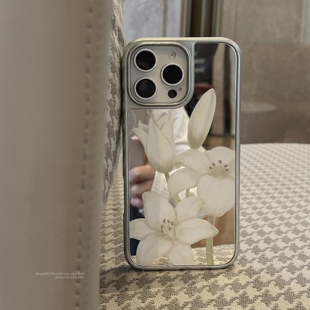 Creative Lily Phone Case for iPhone 17 and iPhone 17 Pro Max