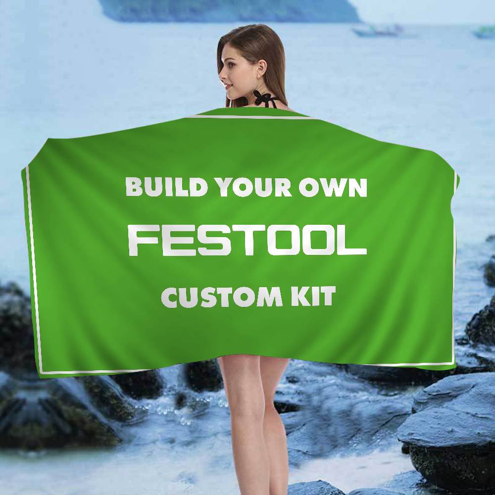 F-Festool Bath Towel Microfiber Soft Water Absorbing Breathable For Girl Kids Decorative Cartoon Beach Towel