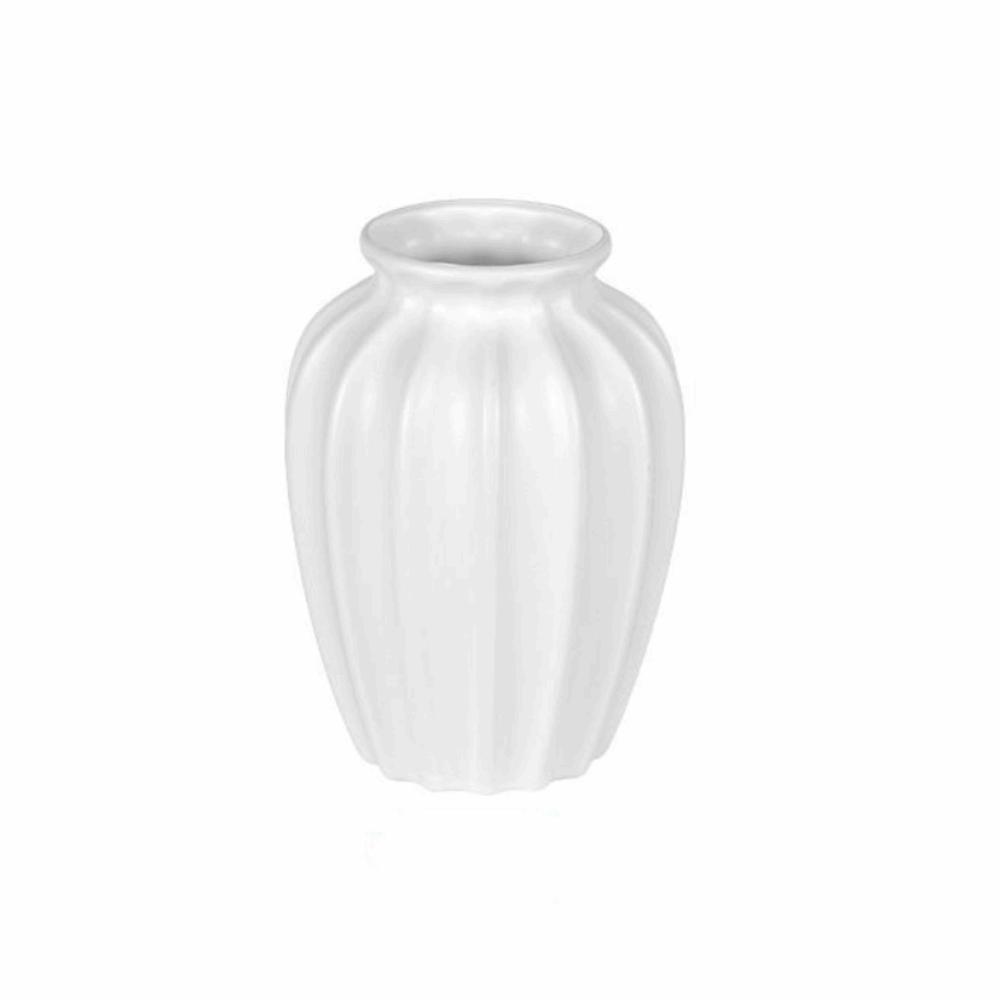 Plastik-Blumenvase Imitation Keramik Haushalts-Blumentopf Einfarbig Wohnzimmerdekoration Blumenarrangement-Behälter