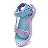 30-38 Children's Plus Size Simple and Fashionable Velcro Casual Sandals Girls' Beach Shoes