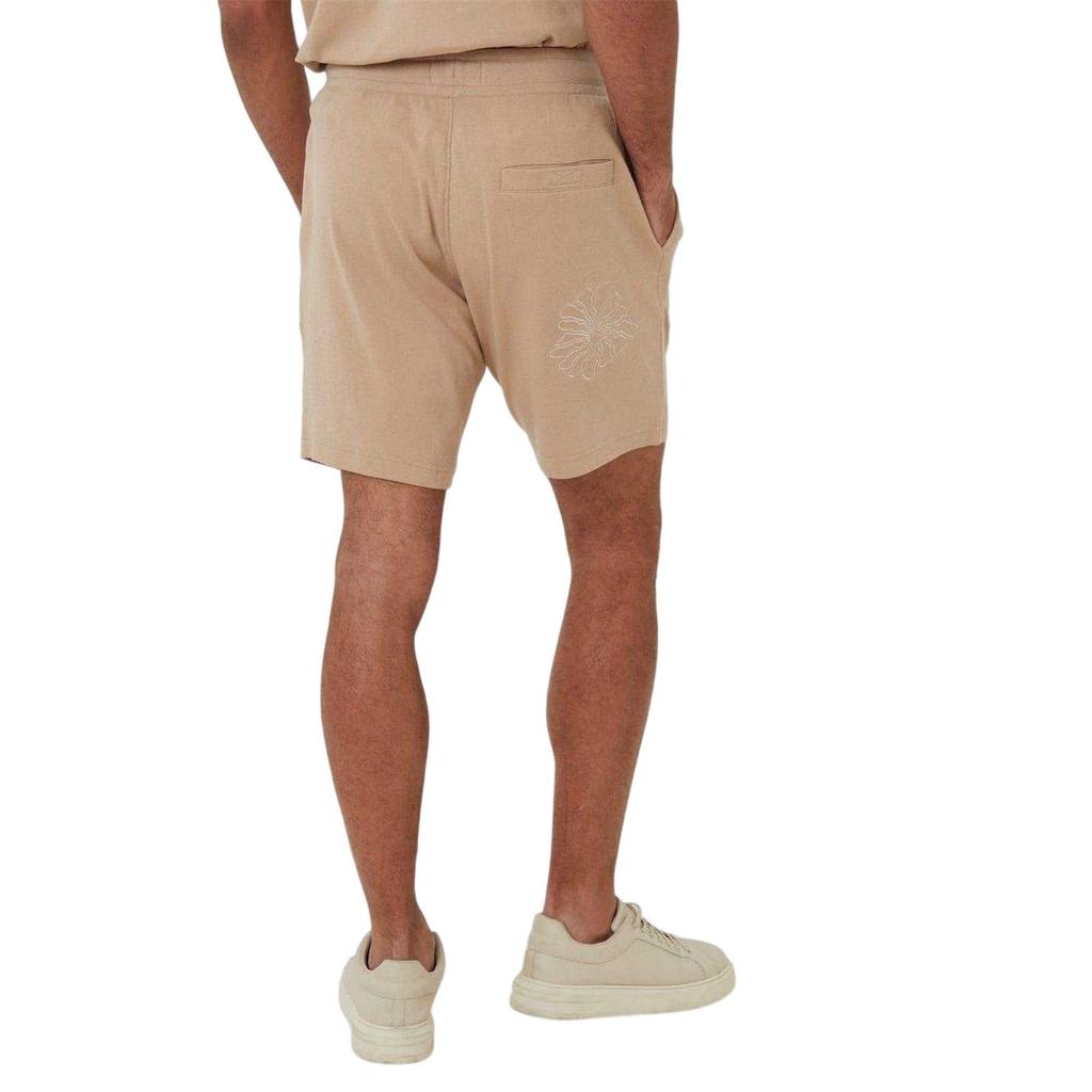 Threadbare Mens Ardsley Fleece Floral Shorts