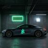 Graphic Design Stickers Cute Character Sticker for Car, Funny Vinyl Decal Laptop, Waterproof Decorative Fun Cartoon Skateboard No Residue Long-Lasting