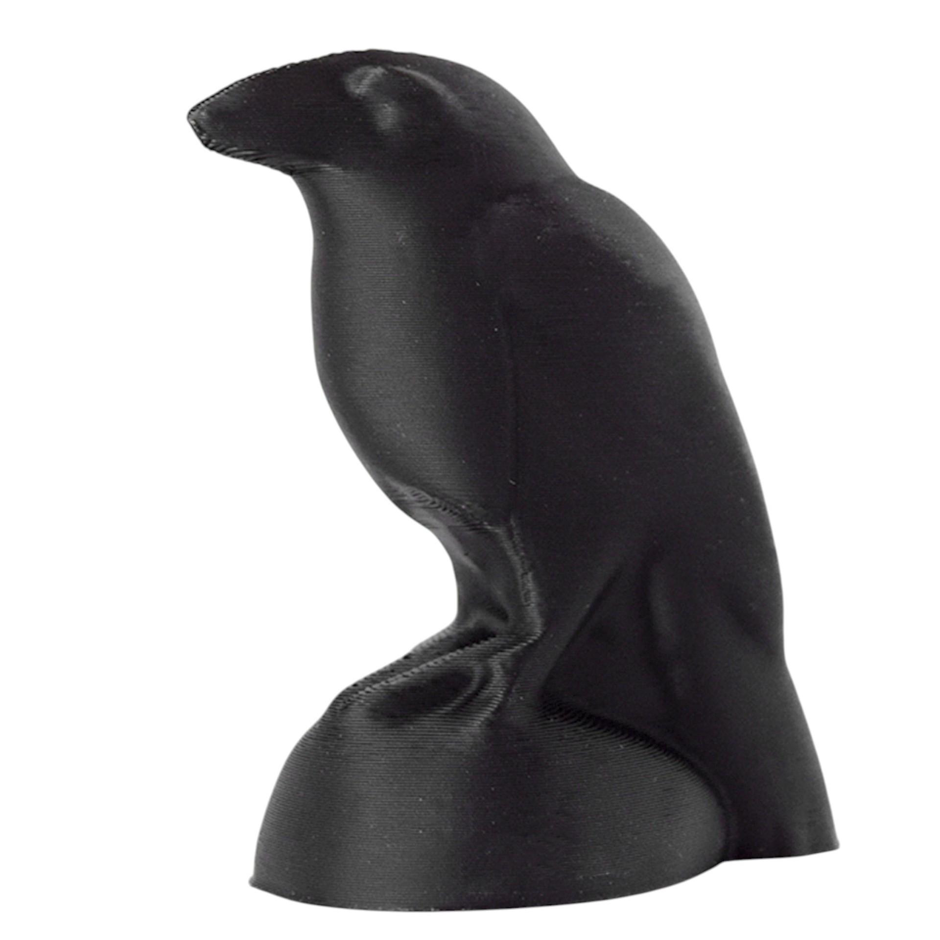 

3D Printed Crow Sculpture: Creative Desktop Figurine and Children s Toy Decoration Black