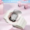 SANDA Square Electronic Watch Colourful Creative Personality Candy Colour Waterproof Alarm Clock Electronic Watch