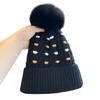 Fashion Warm Winter Hat Ear Protection Thickened Knitted Cap Elastic Plush Beanie Hats Women