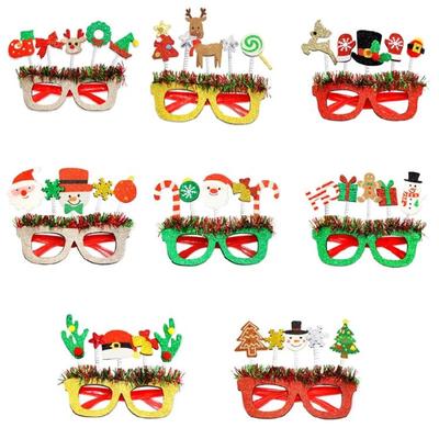Holiday Parties Glasse Frames Christmas Stylish Round Reading Unisex Eyeglasses for Christmas Parties and Holiday Event
