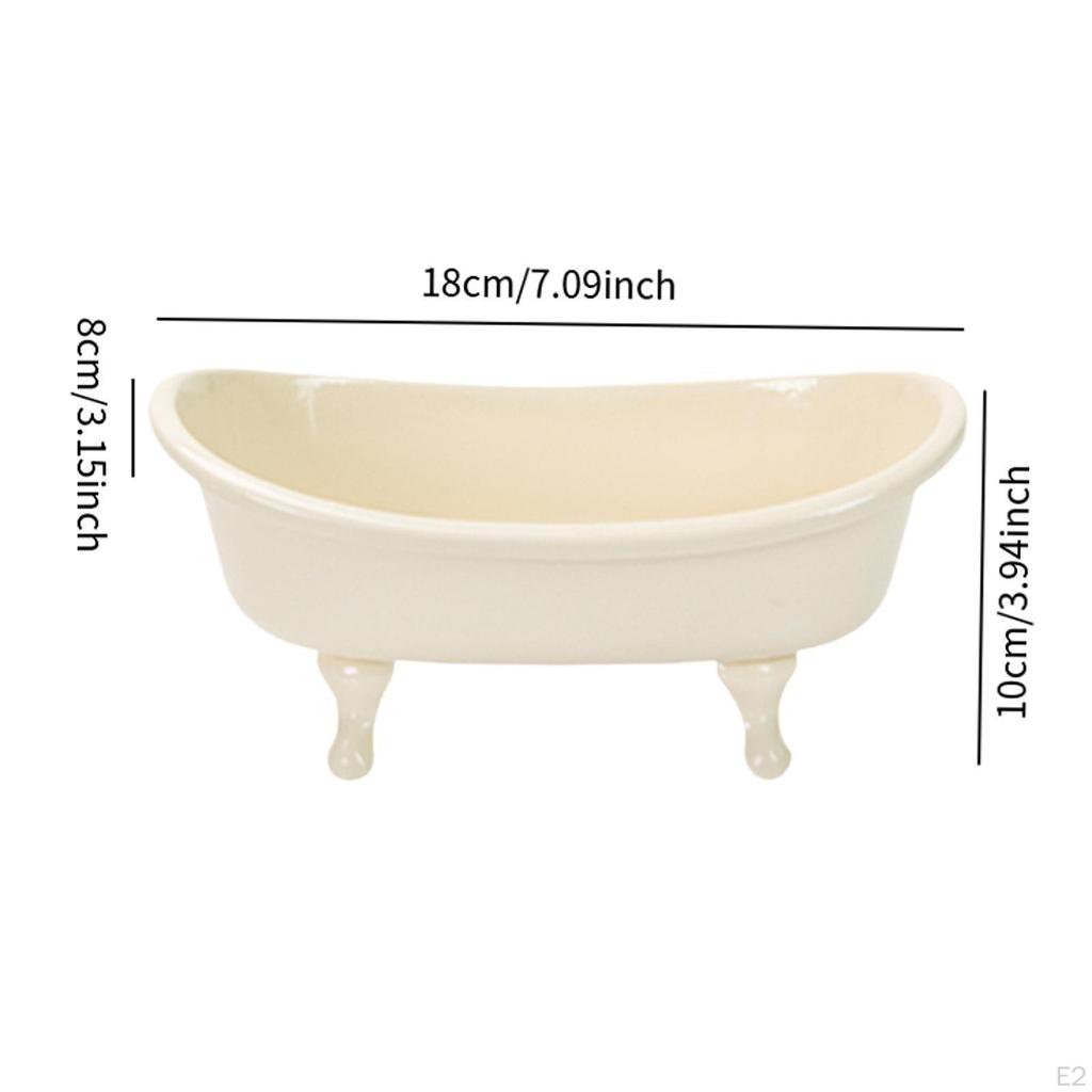1/12 Bathroom Accessories Mini Bathtub for Dollhouse