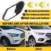 For 2017- Ford Escape Kuga Car Front Bumper Fog Light Cover Right Passenger