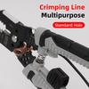 Electrical Wire Strippers Multifunctional Winding Wires Cable Crimper Wire Clippers Portable Professional Wire Crimping Tool