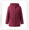 70-Year-Old Mom's New Style Hooded Winter Cotton Jacket: Thick, Warm, and Padded for Middle-Aged and Elderly Women