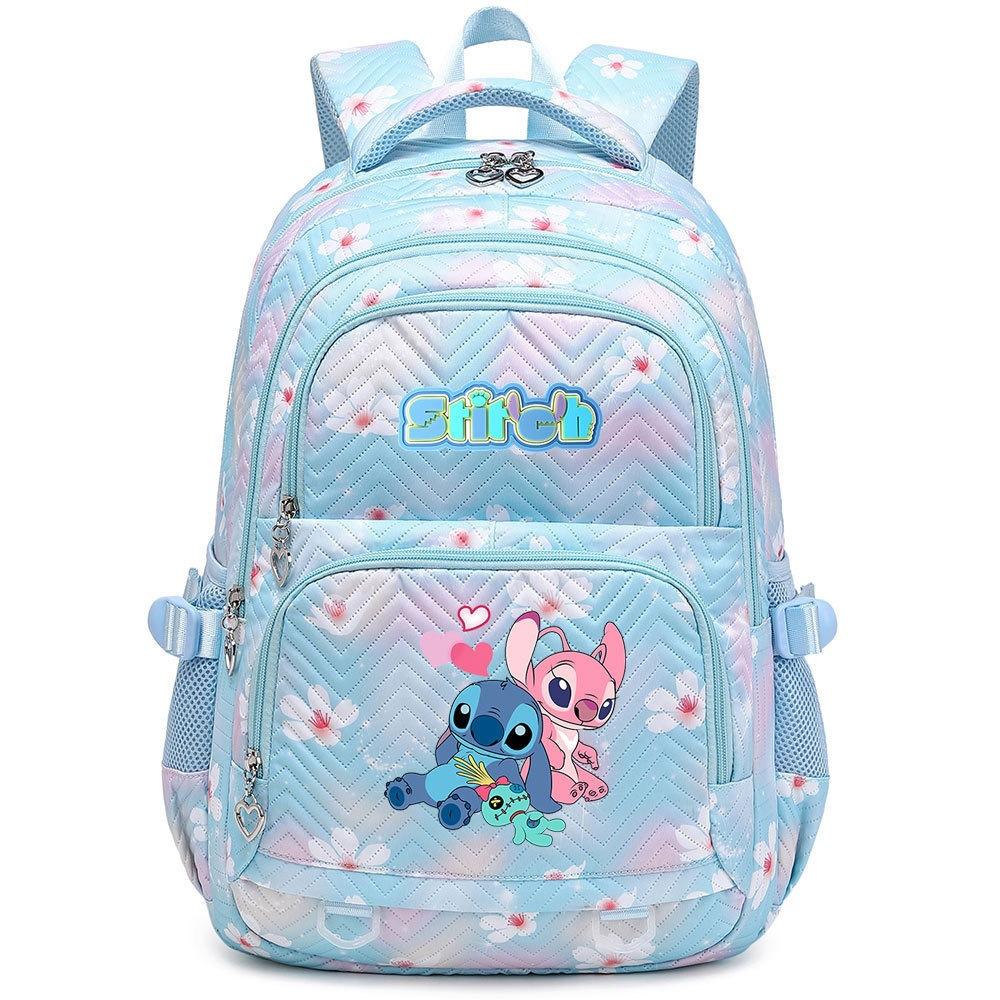 Cartoon Printing Multi-Compartment Middle And High School Schoolbag Cute And Lightweight Girls Backpack Young Girls Schoolbag