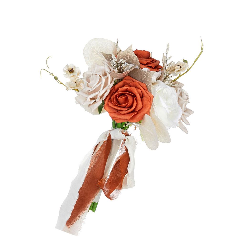 Elegant Bridal Bouquet Corsage Stylish Wrist Flower Artificial Flower Corsages Bridal Bouquet for Wedding Day