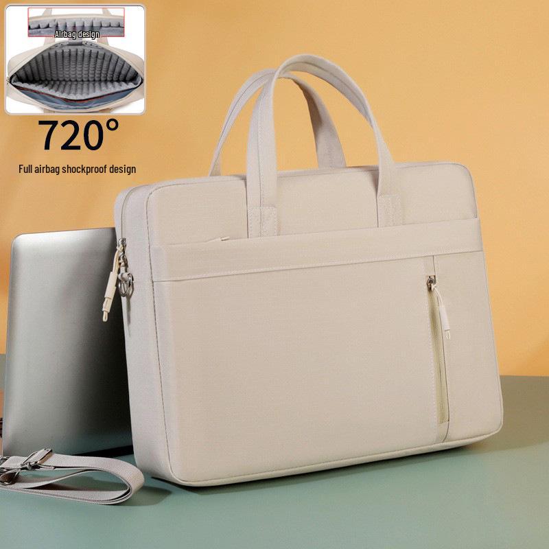 16" Women's Shockproof Laptop Handbag with Six-Dimensional Airbag for Huawei and MacBook 14"