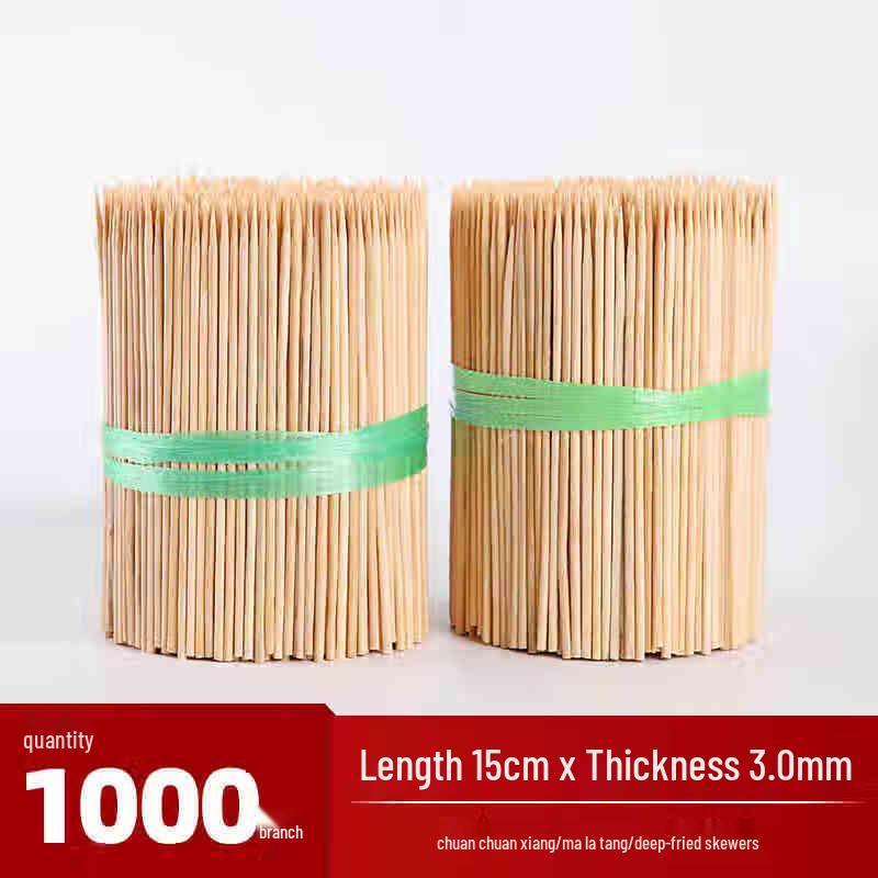 Disposable Bamboo BBQ Skewers