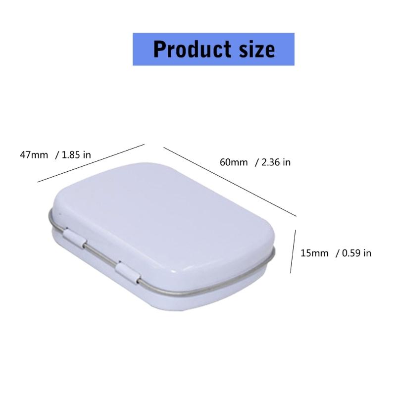 Watercolor Paint Palette Box 12 Well Travel Paint Case Paint Metal Paint Storage Box Leakproof Lid for Artist Student