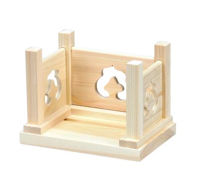 Sakai Sangyo Small Hinoki Cypress Talisman Stand, Made In Japan